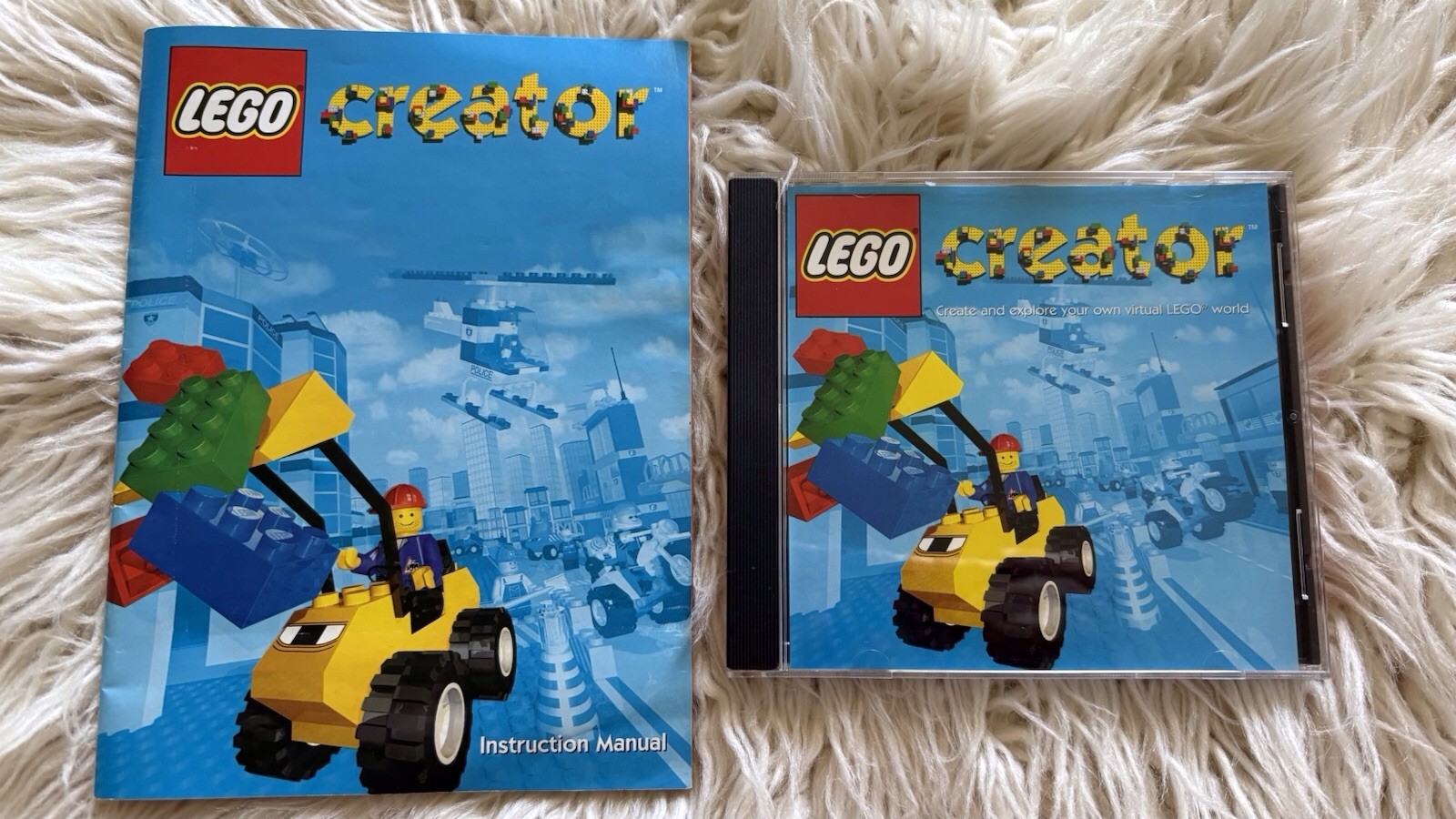 VTG LEGO Creator PC Game CD ROM Tested Working Windows 95 98 Jewel Case 1998 EUC