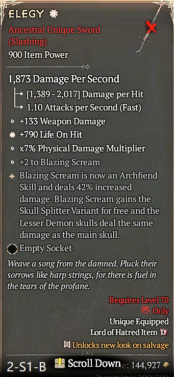 🔥 Diablo 4 Season 15 🔥Elegy