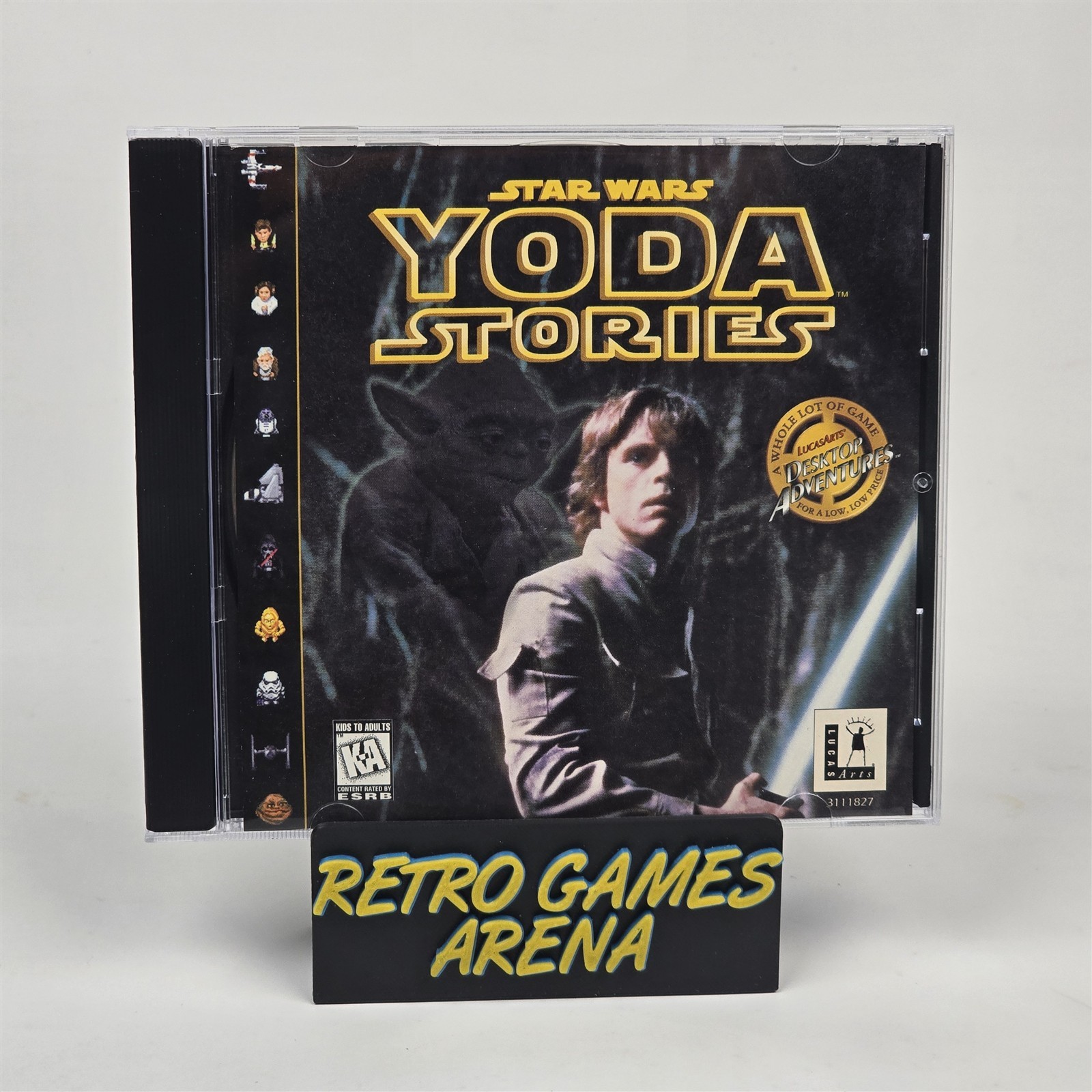 Star Wars: Yoda Stories (PC CD-ROM) Jewel CIB COMPLETE