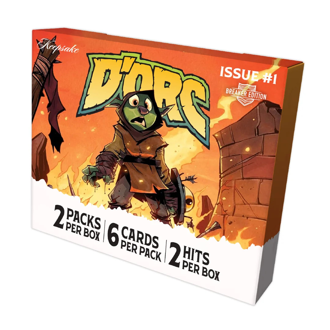 2026 D'ORC ISSUE #1 KEEPSAKE PREMIER BREAKER BOX - SEALED - 2 PACKS