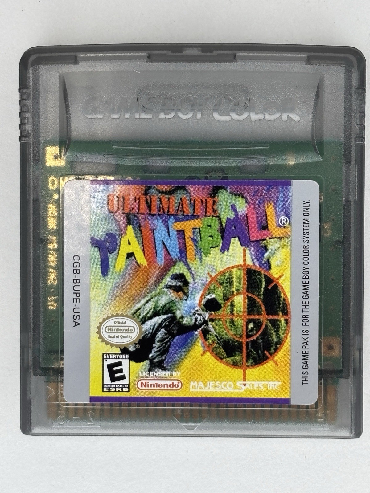 Ultimate Paintball - Nintendo Game Boy Color - Game Only - Authentic - Tested