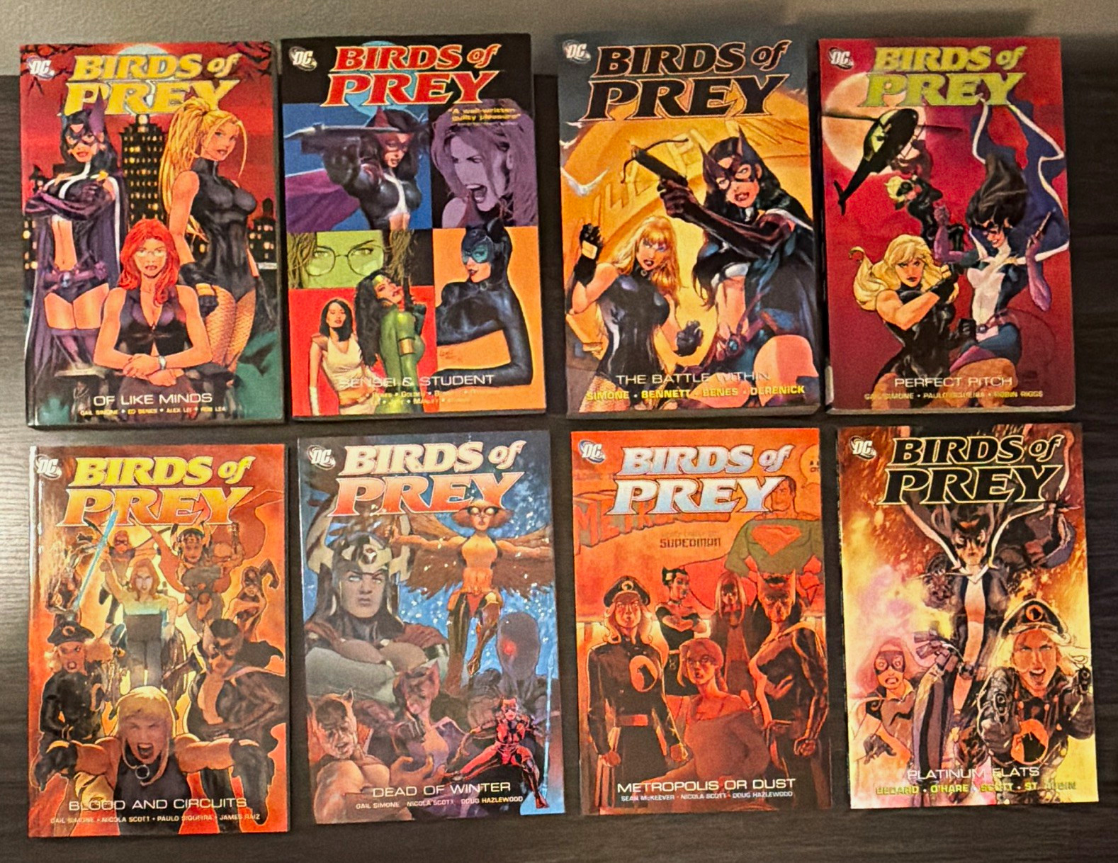 DC Comics Birds of Prey TPB Lot of 8: Gail Simone Tony Bedard Batgirl