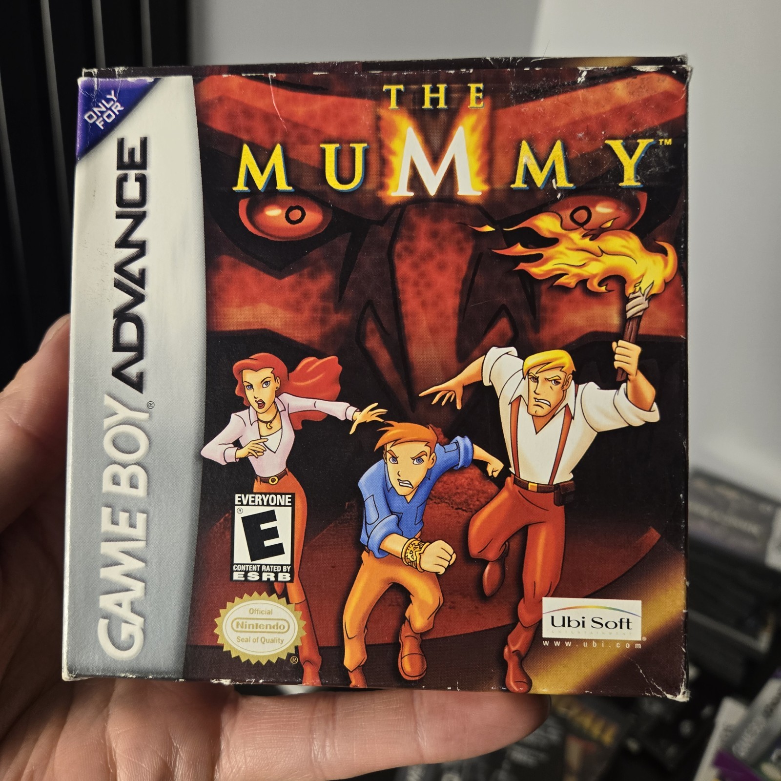 The Mummy Animated Series - Game Boy Advance GBA Complete Hard To Find CIB