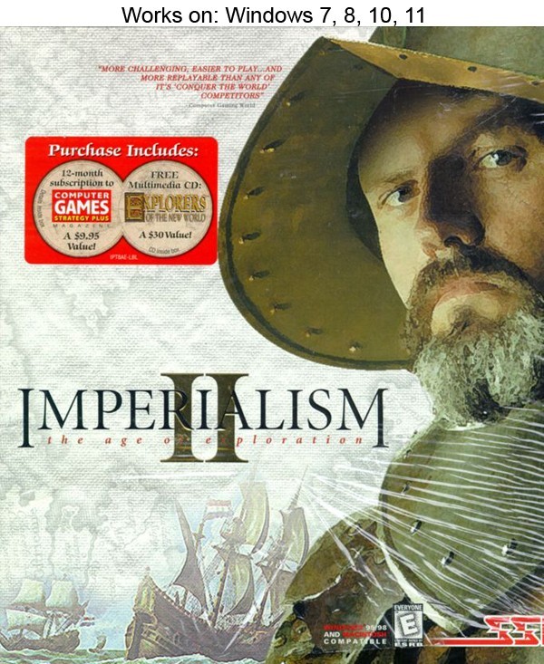 Imperialism II 2 The Age of Exploration PC Game 1999 Windows 10 11