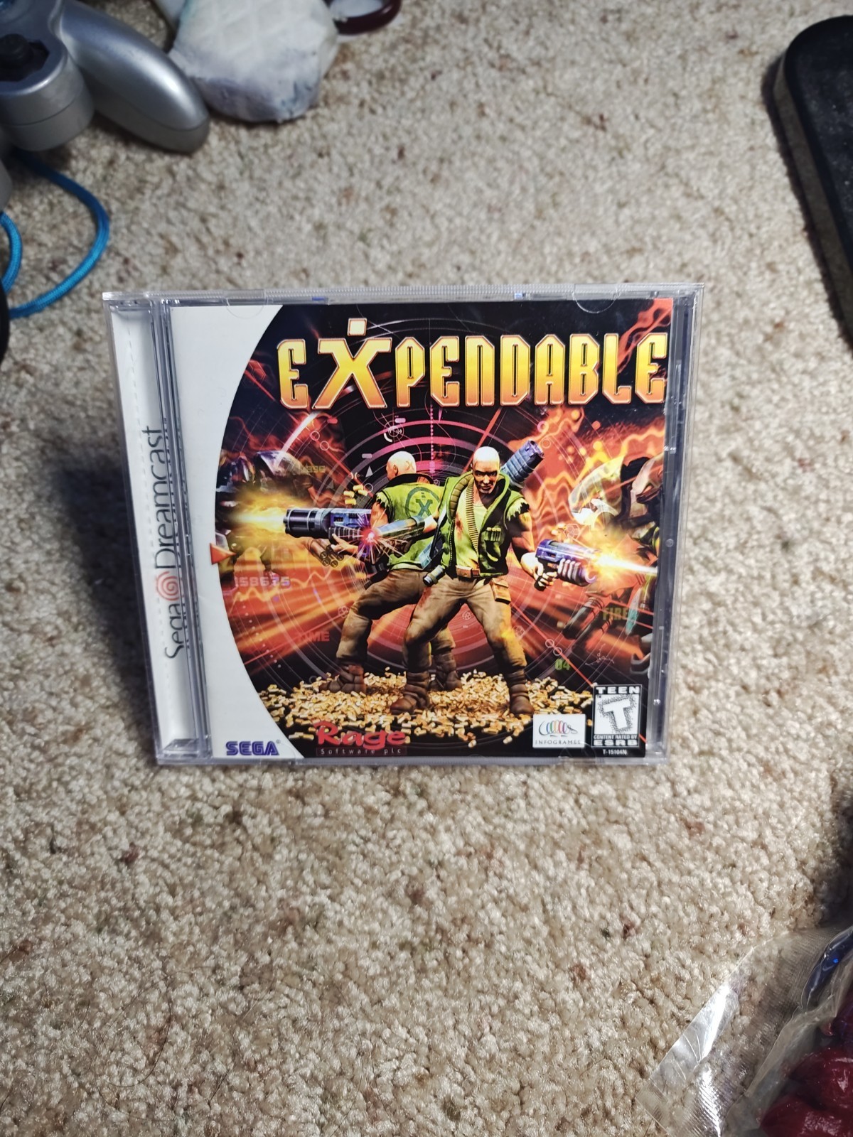 Expendable (Sega Dreamcast, 1999) Complete 