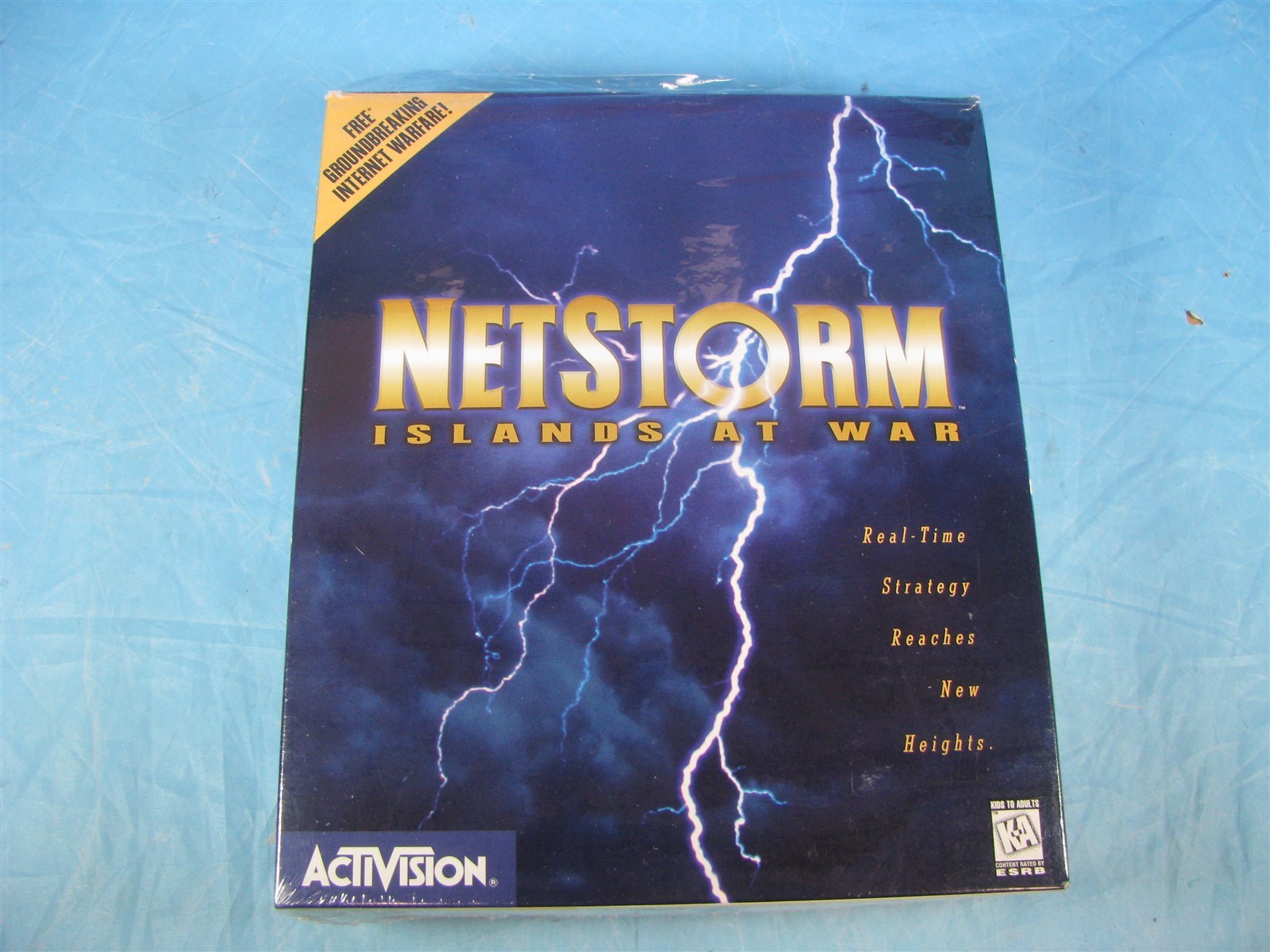 VINTAGE 1997 Netstorm Islands at War - Activision - Big Box Edition PC CD-ROM