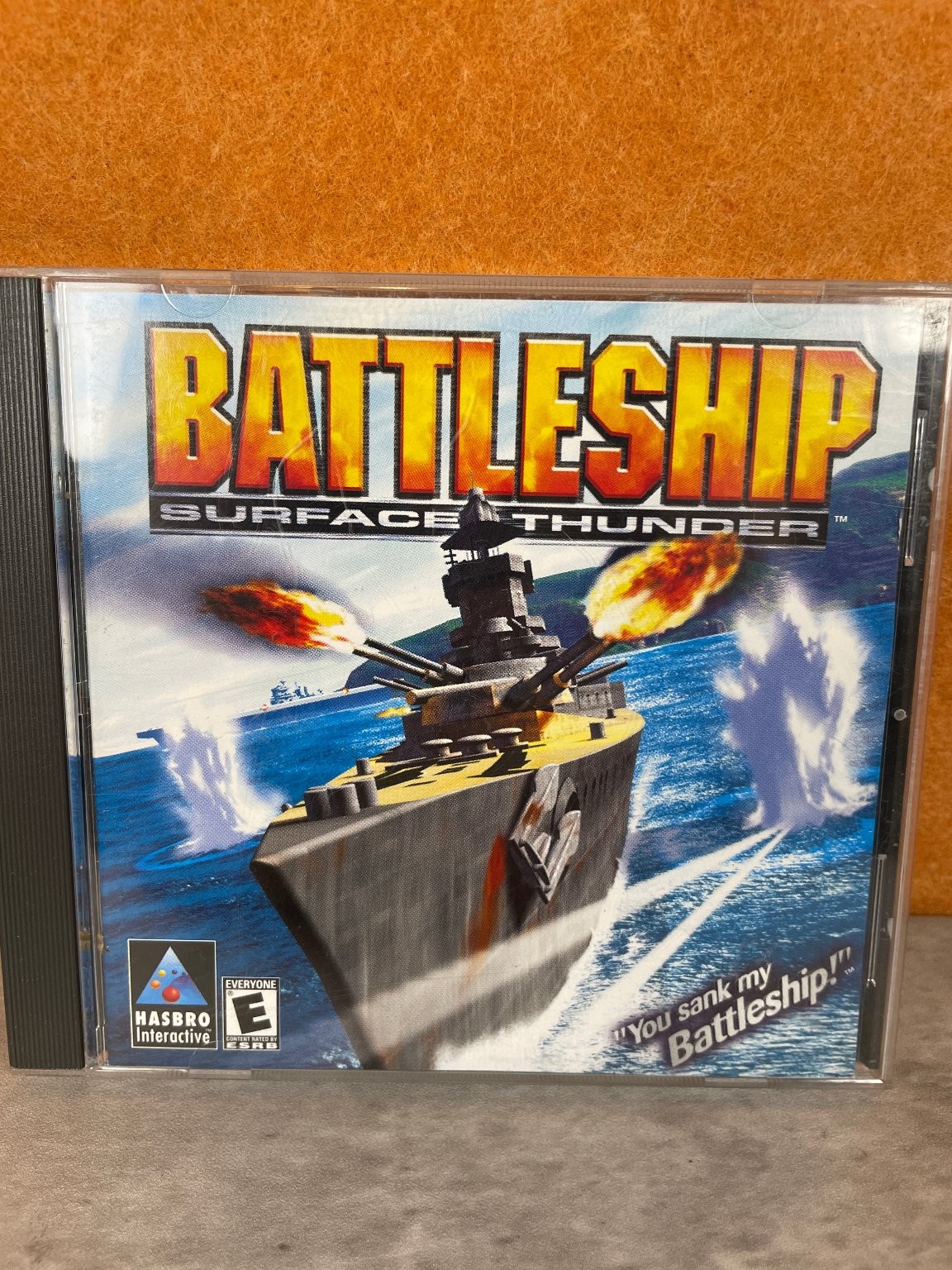 BATTLESHIP SURFACE THUNDER PC Video Game Hasbro Interactive Strategy