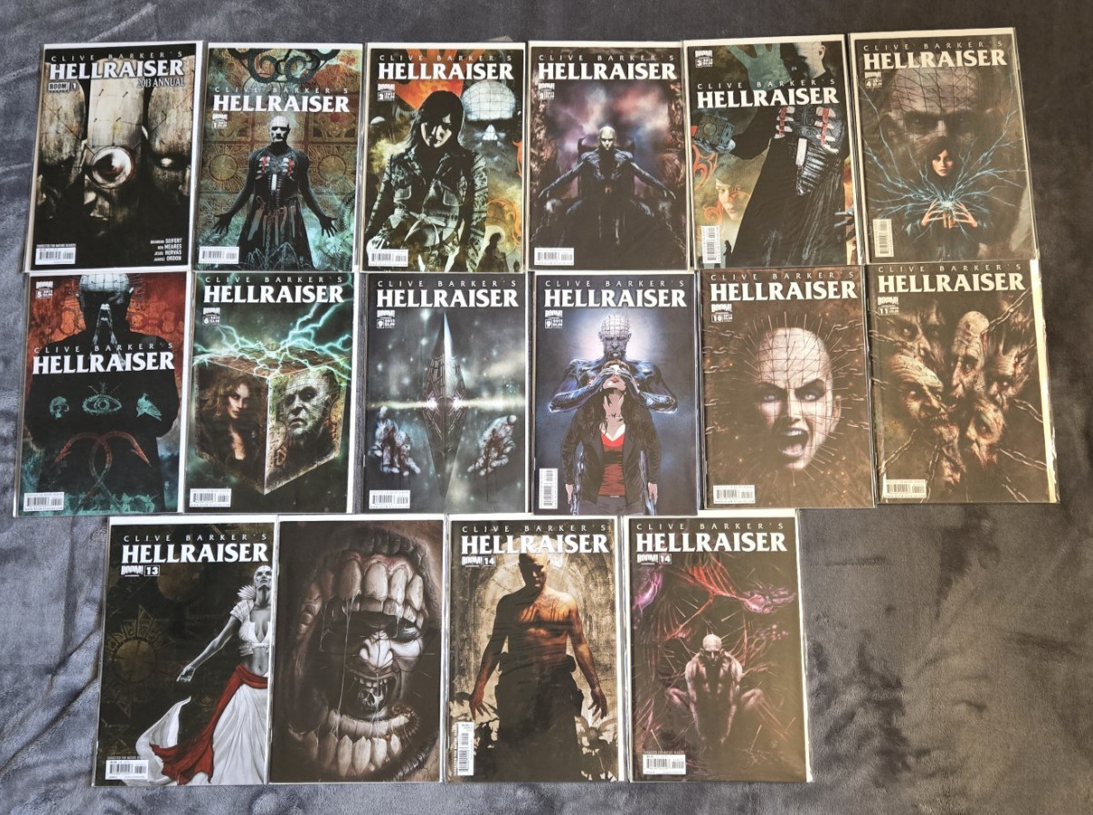 Clive Barkers 🔥🔥Hellraiser🔥🔥 2011 - Boom Studios - 16 issue Lot *Variants*