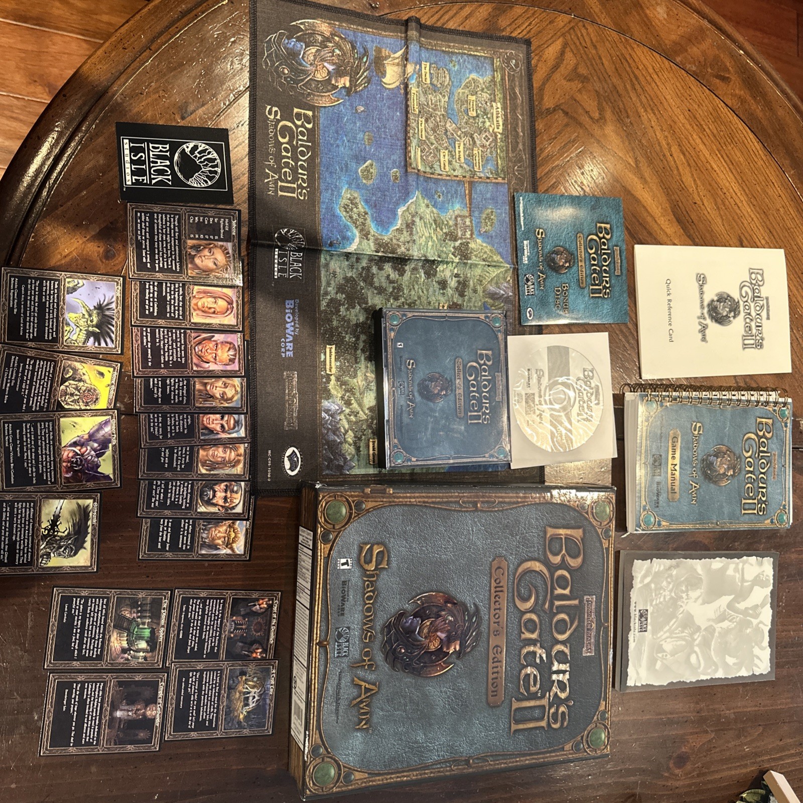 Baldur's Gate II Shadows of Amn Collector's Edition 99% COMPLETE #41107/ 62000