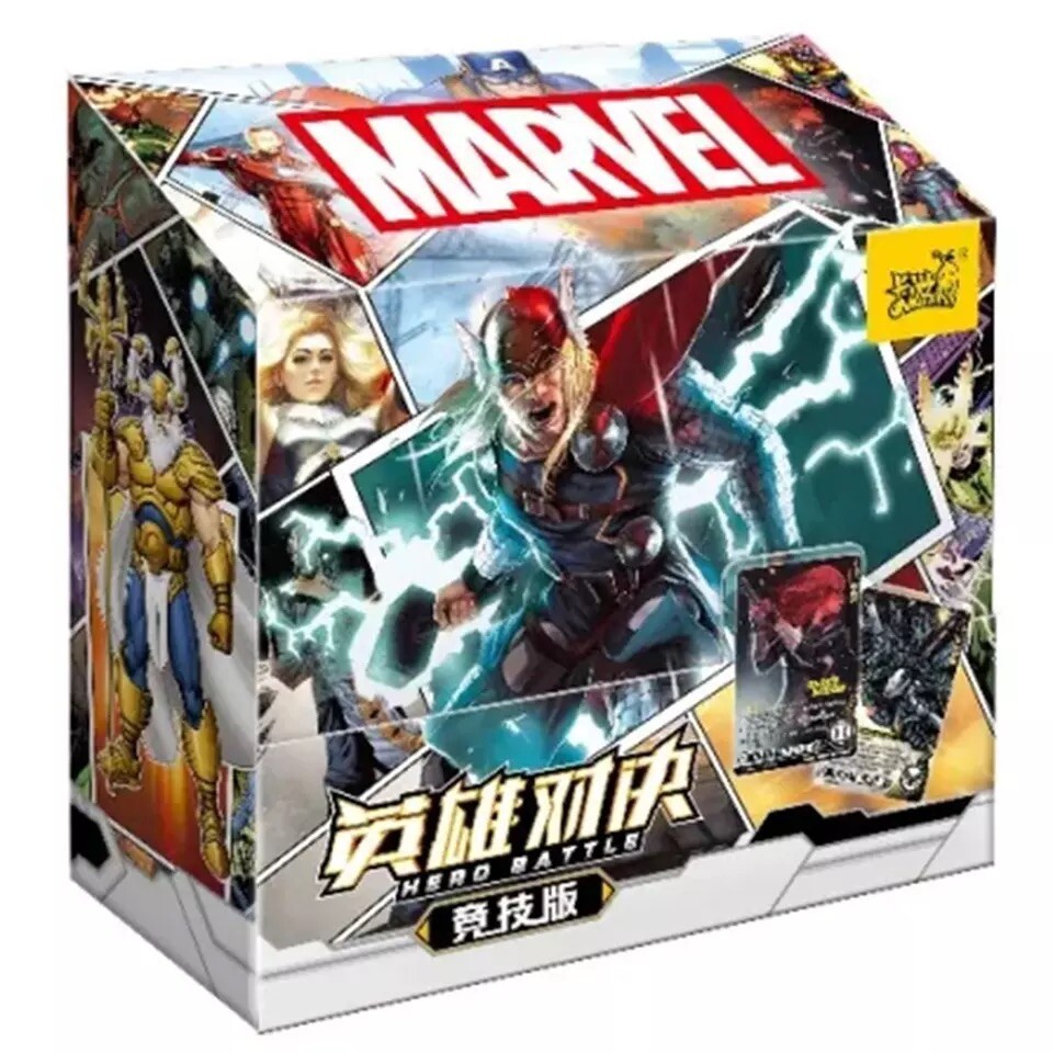 Kayou Marvel Hero Battle Series 4 Thor trading cards New Box (Read Discription)