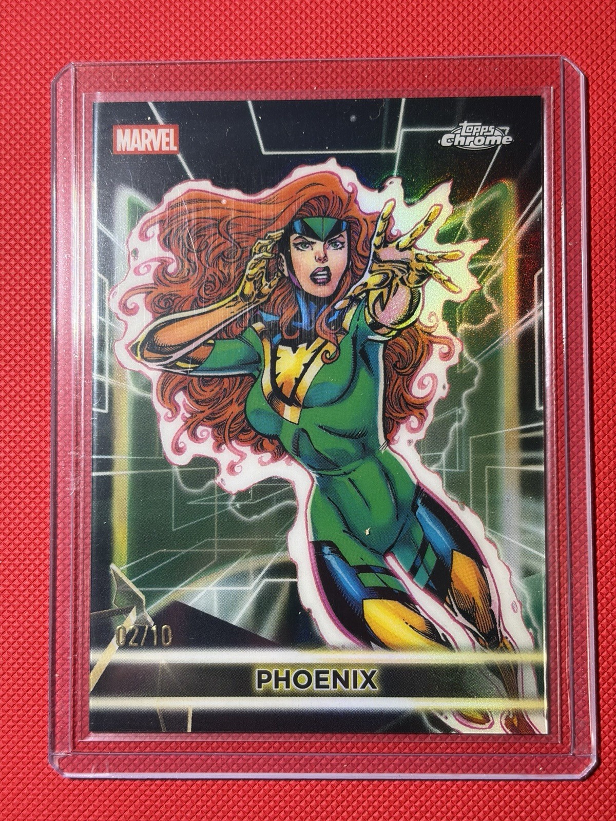 2026 Topps Marvel Neon - Phoenix  Chrome Black /10