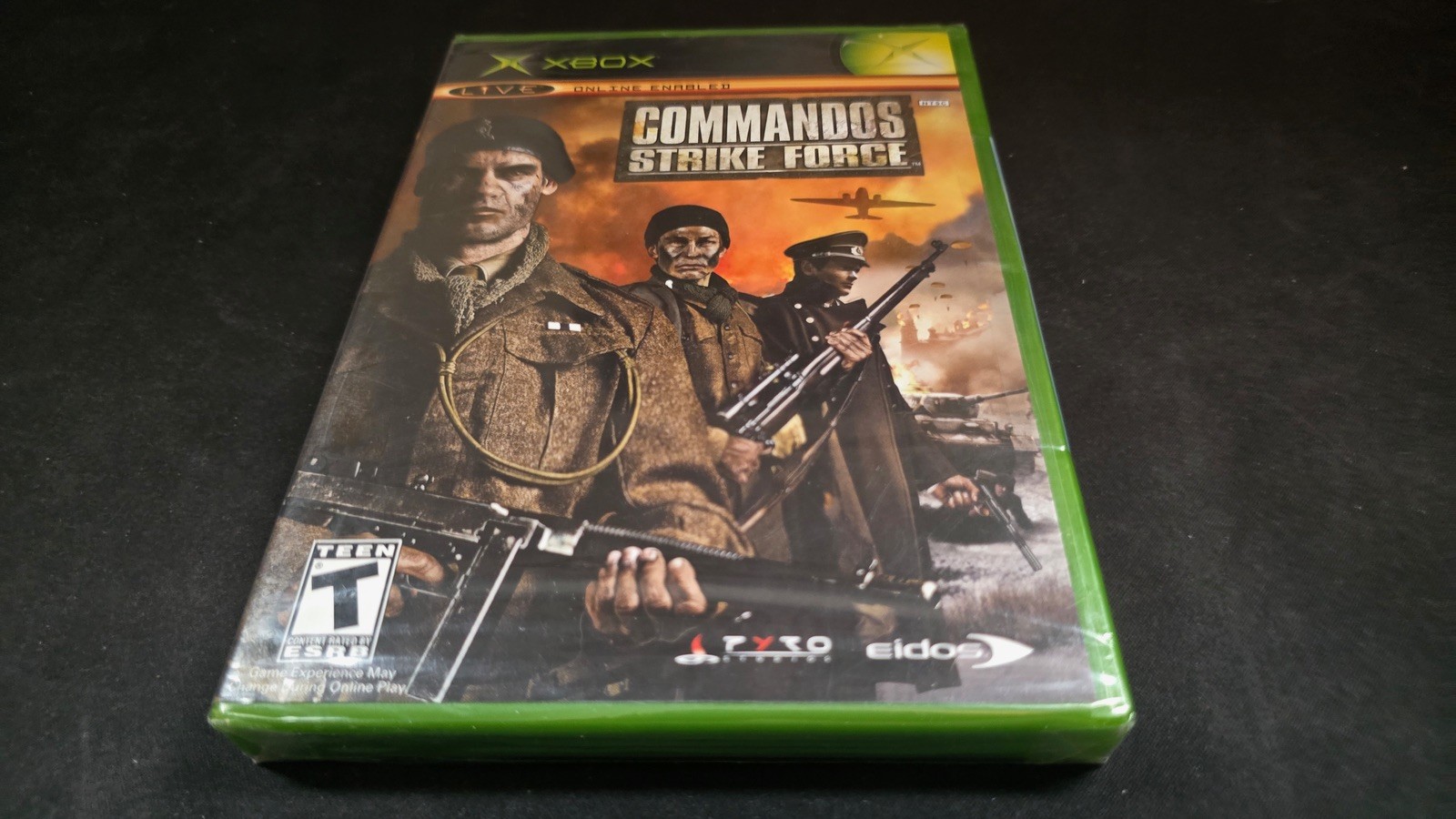 Commandos Strike Force Black Eidos Interactive Microsoft Xbox BRAND NEW SEALED