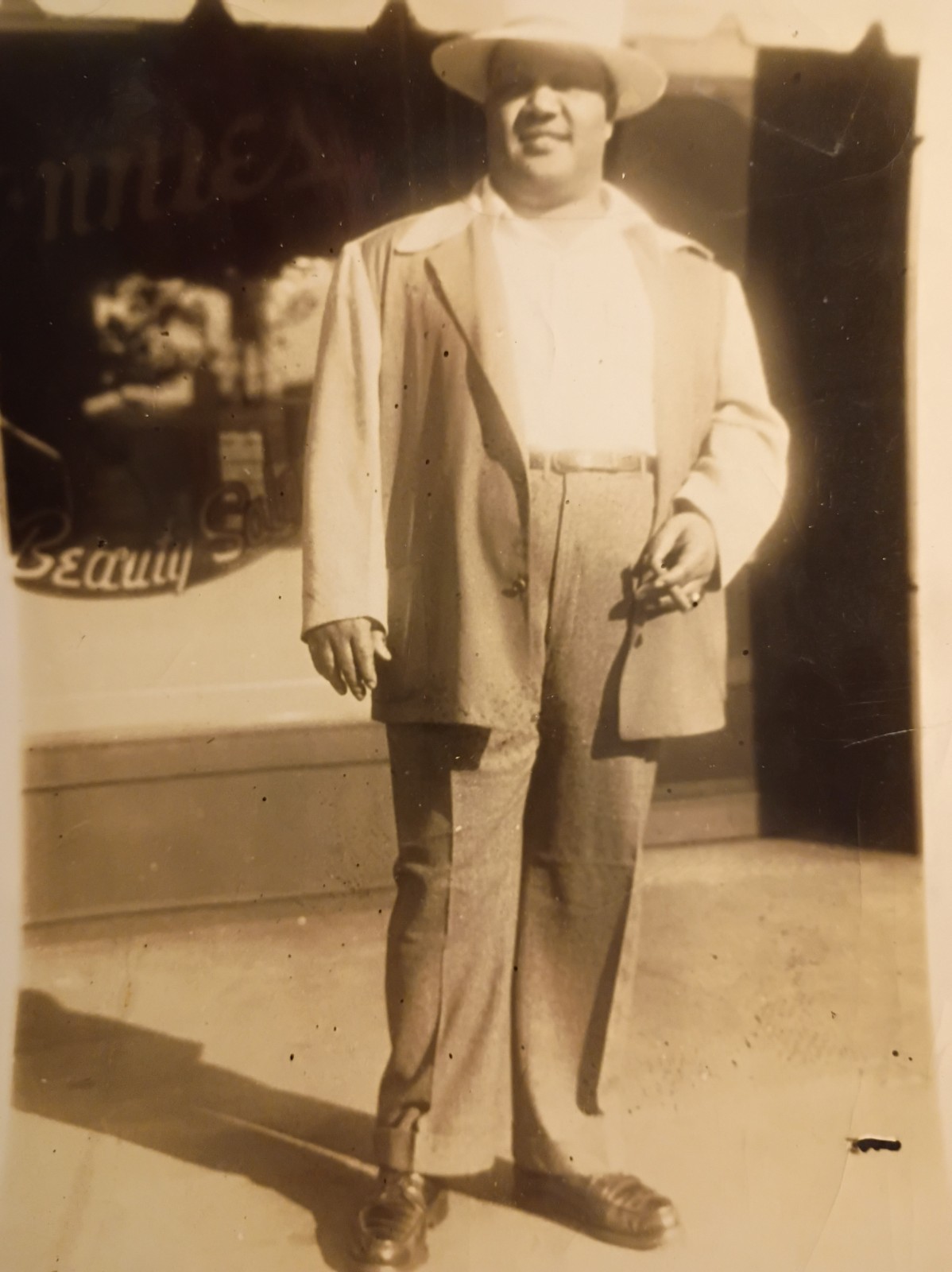 RARE Original 1930s Harlem Jazz Photo ~ Ed Smalls (1882-1974) - Smalls Paradise