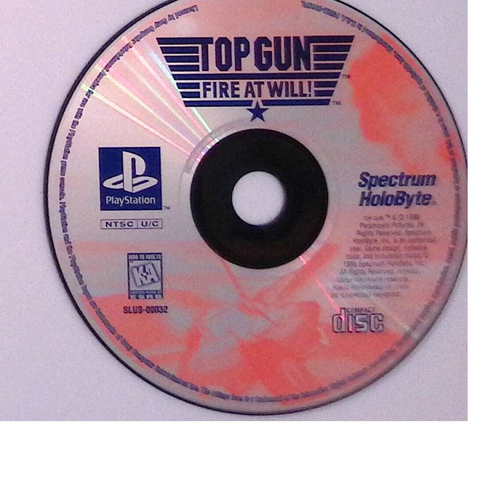 Top Gun Fire at Will Sony PlayStation 1