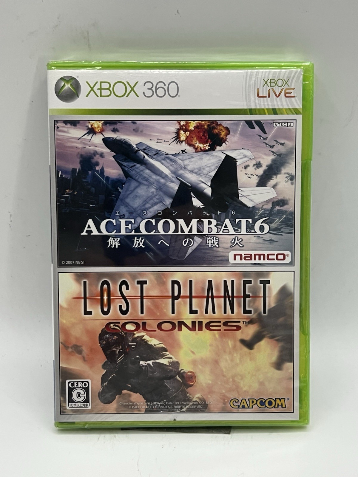 Ace Combat 6 + Lost Planet Colonies - Import Japan Microsoft Xbox 360 Capcom