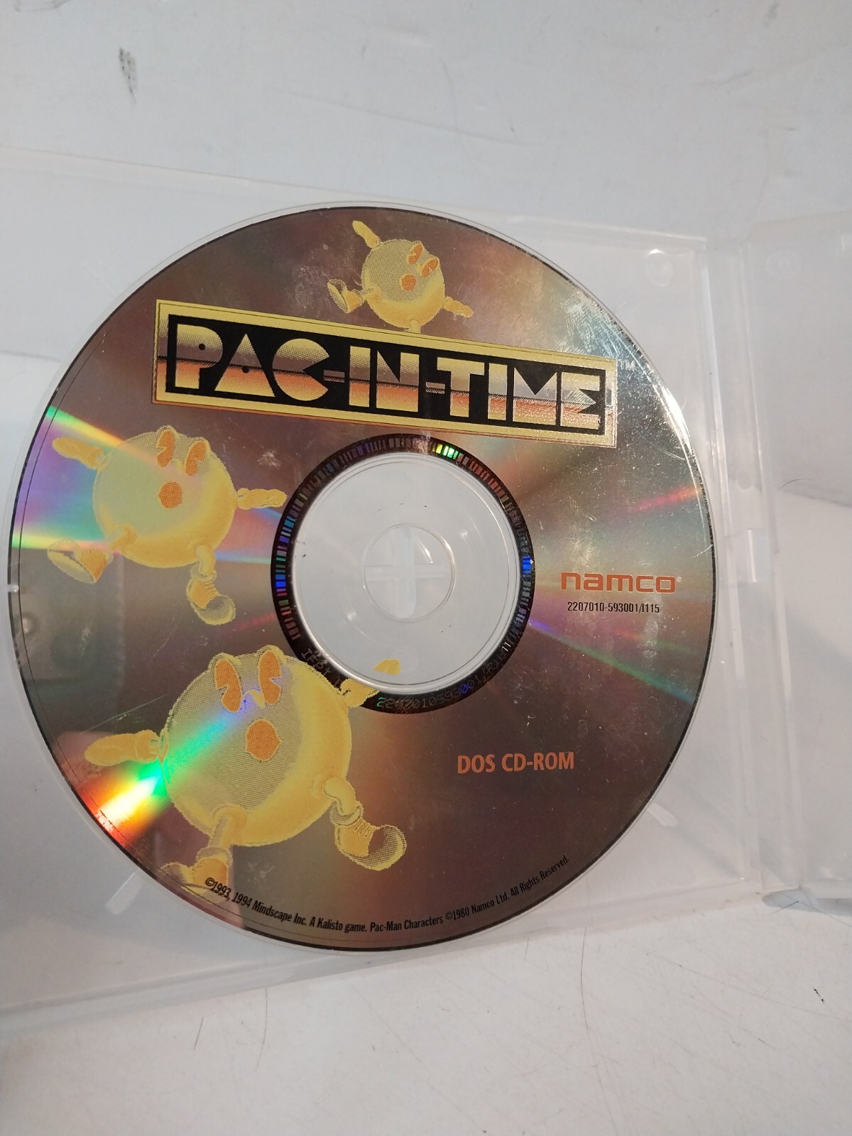 Pac-in-Time by Namco (PC CD-ROM) Disc Only - Pac in Time Rare