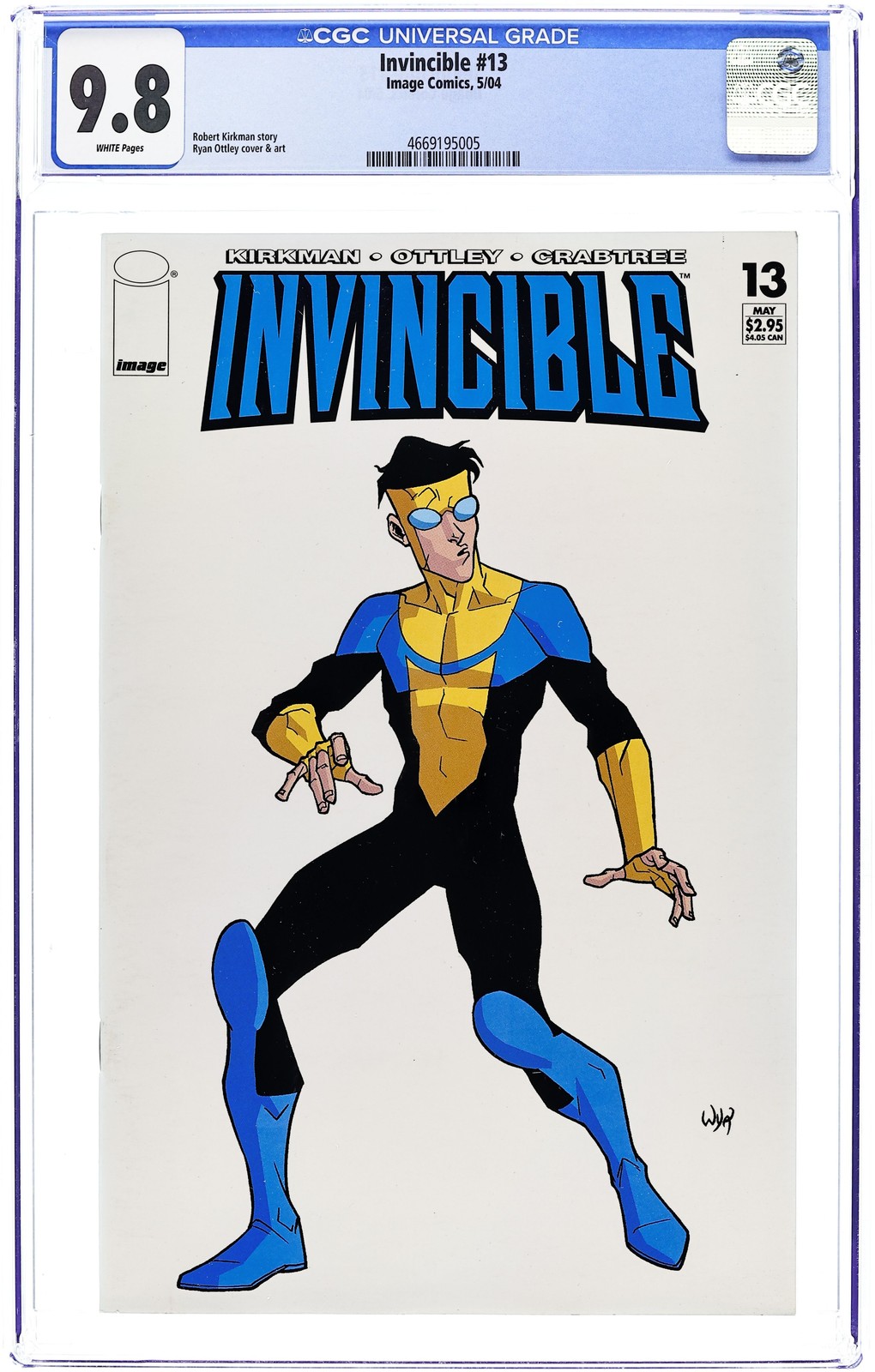 Invincible #13 CGC 9.8 2004 4669195005