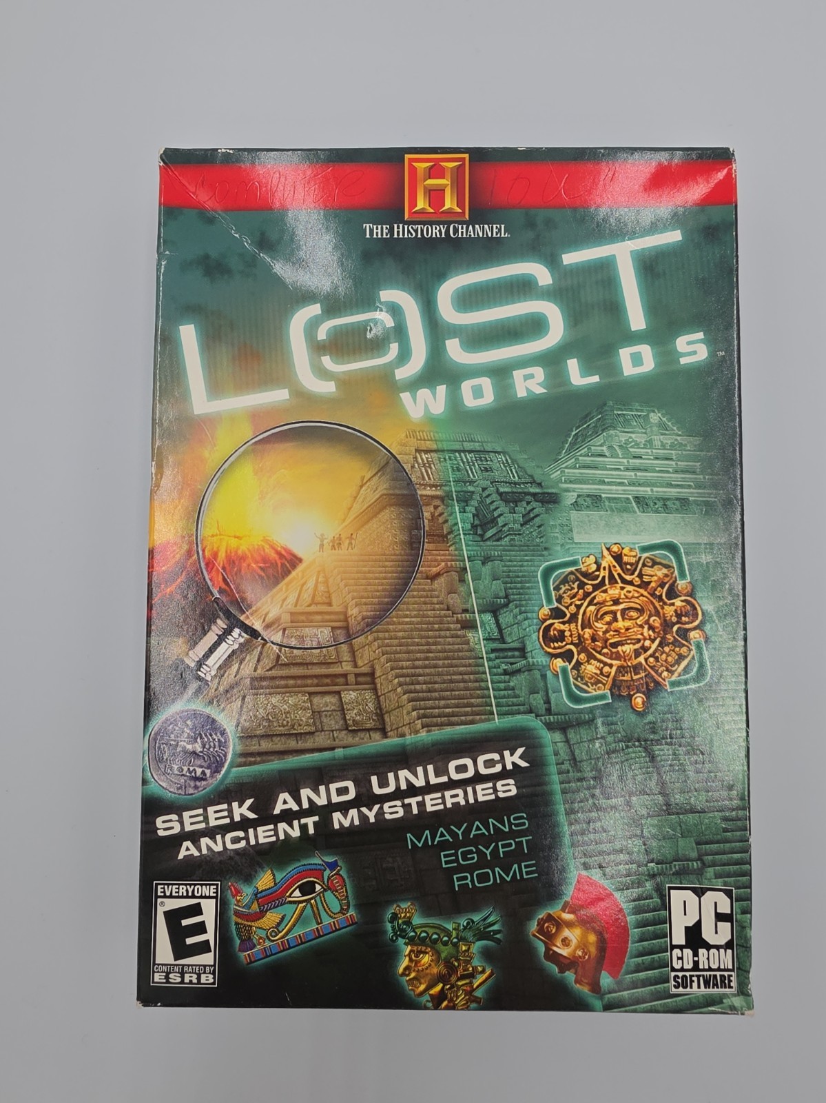 History Channel: Lost Worlds PC Game - Windows ME/XP/Vista - New & Sealed