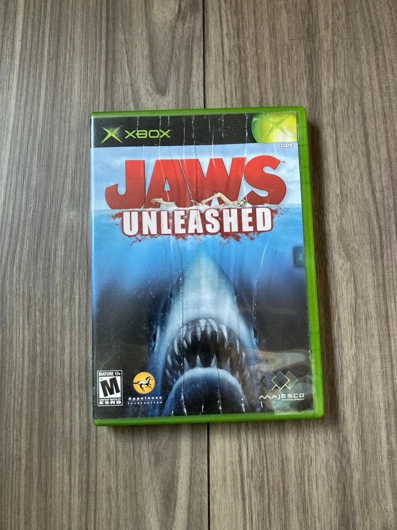 North American version Overseas version XBOX JAWS Unleashed Jaws