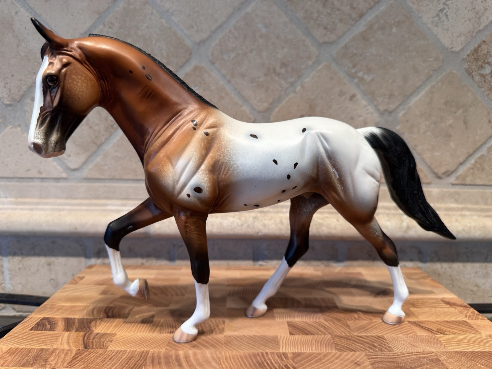 Peter Stone Bladesmith Tennessee Walker Appaloosa Sheryl Leisure Horse Model