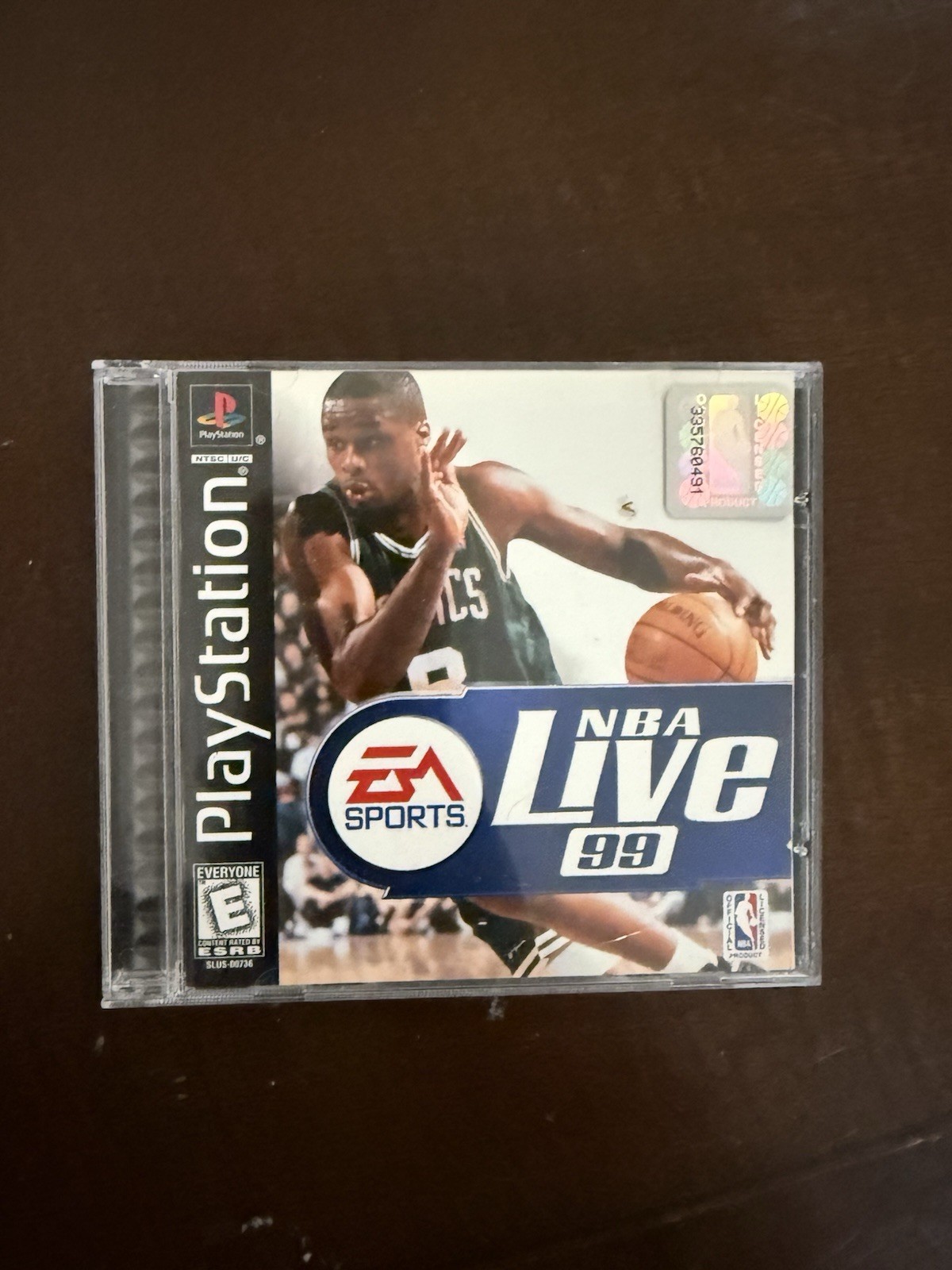 NBA Live 99 Sony PlayStation 1, 1998 Complete Basketball Game with Manual Box