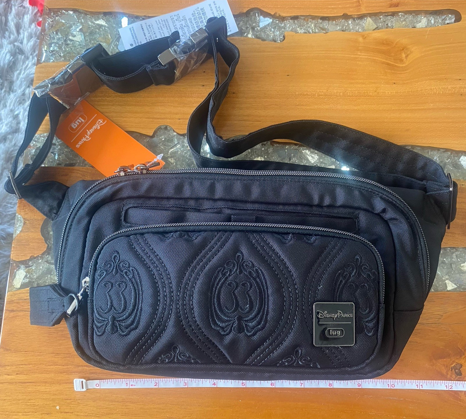 RARE NIP CLUB 33 LUG CROSSBODY FANNY PACK