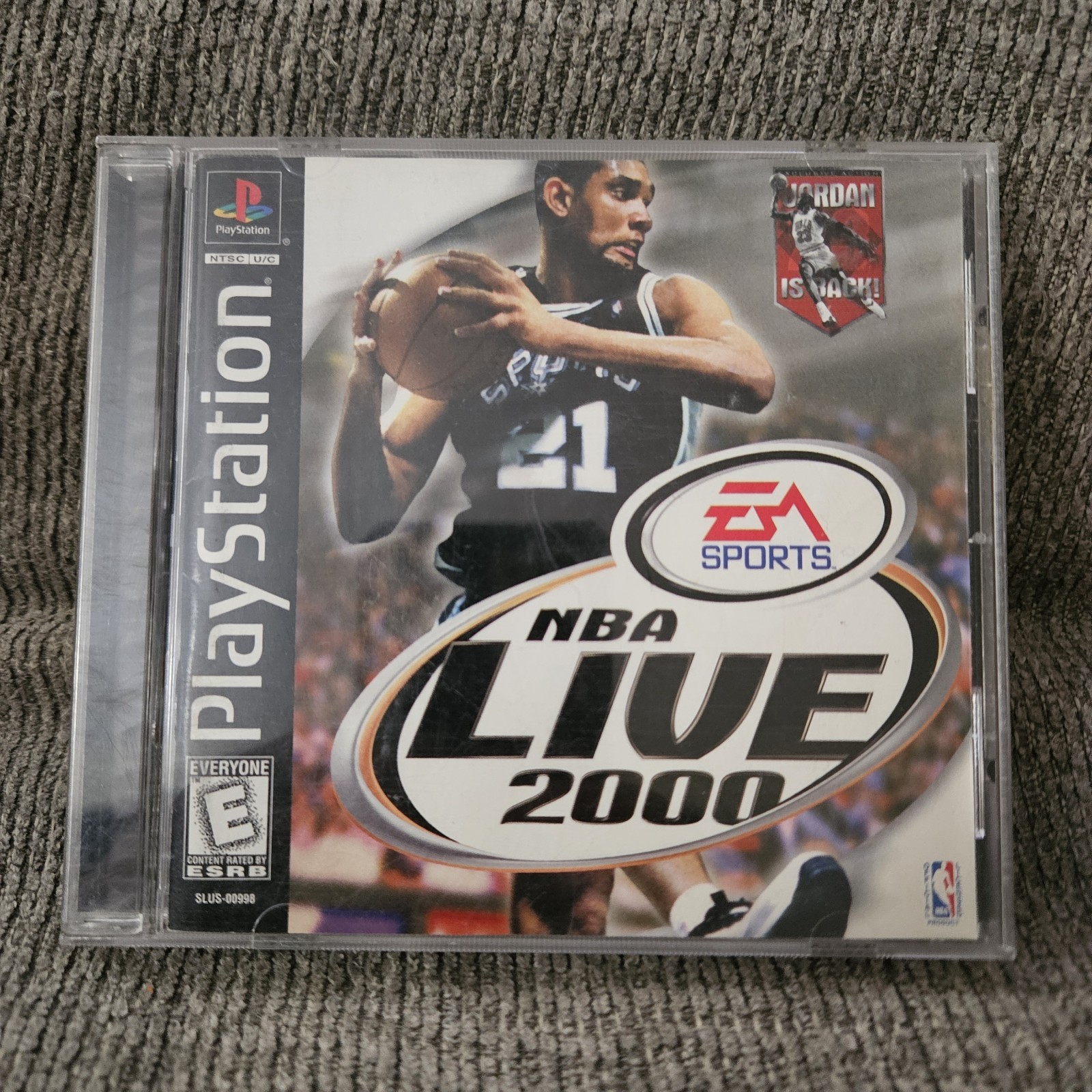 NBA Live 2000 (Sony PlayStation 1, 1999) Complete, With Manual And Case
