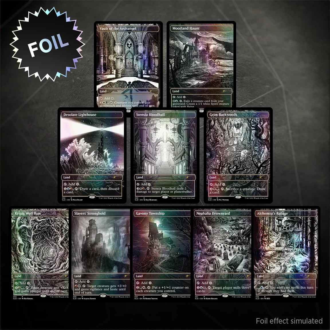 Magic: The Gathering TCG: Secret Lair Showcase Midnight Hunt (Foil)