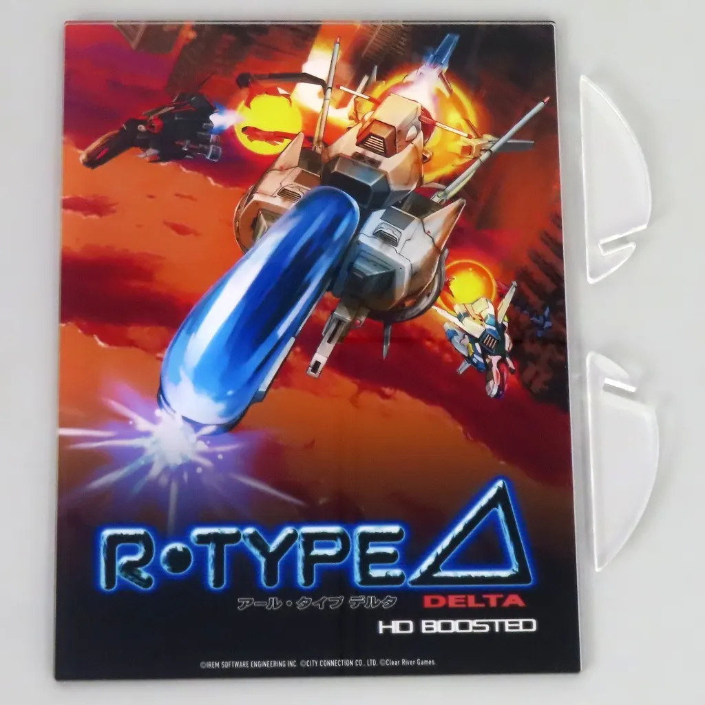 R-Type Delta Original Acrylic Panel for /Switch Game  200x150mm