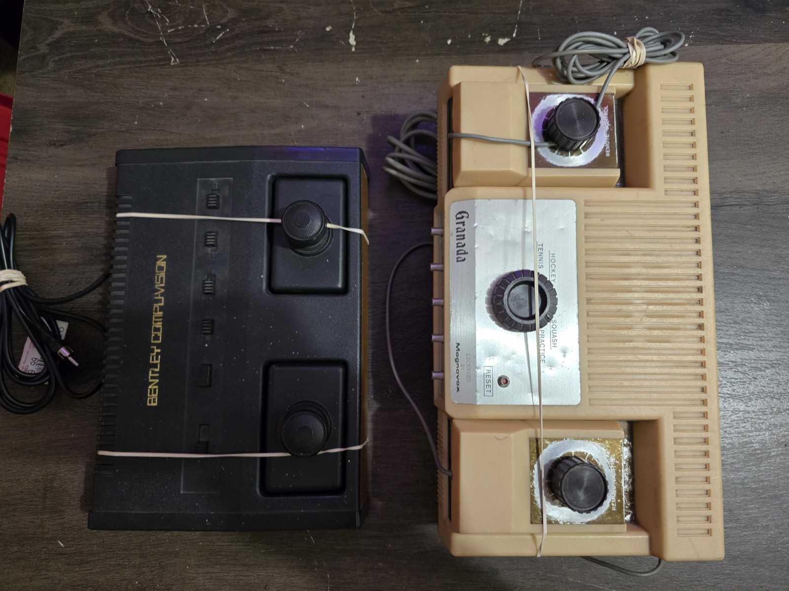 UNTESTED Magnavox Granada (1977) Pong Lot Model No. EP800 +Bentley Compuvision 