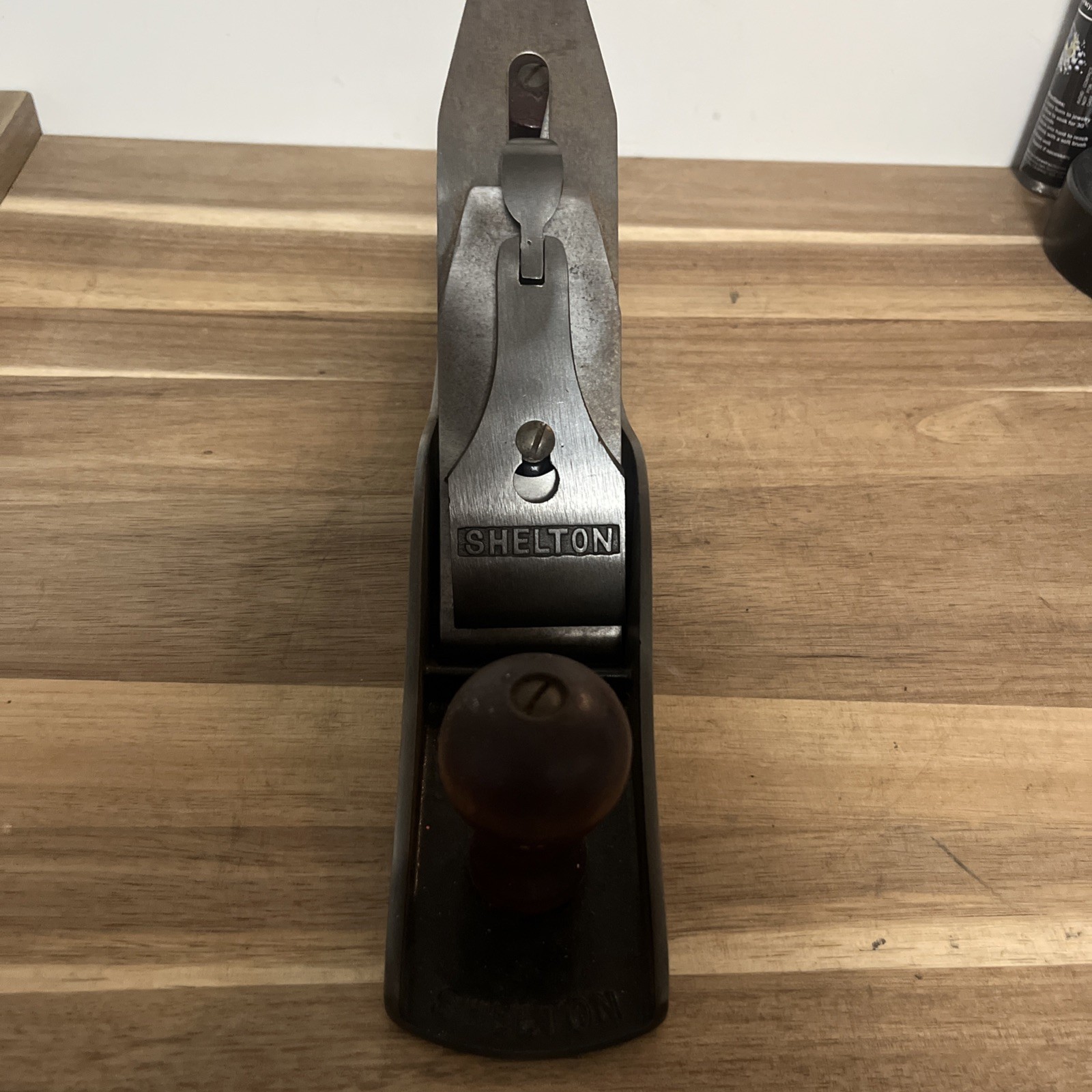 Shelton No. 14 Wood Plane Smooth Bottom Approx 13 7/8