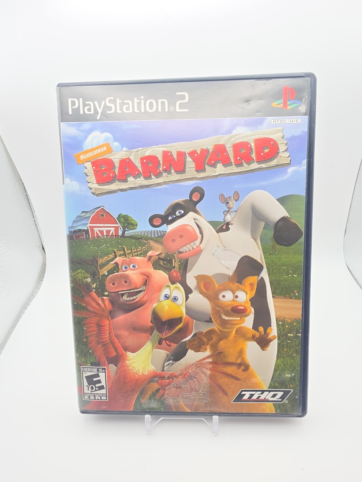 Barnyard- Sony PlayStation 2 Clean Disc CIB Ships Same Day