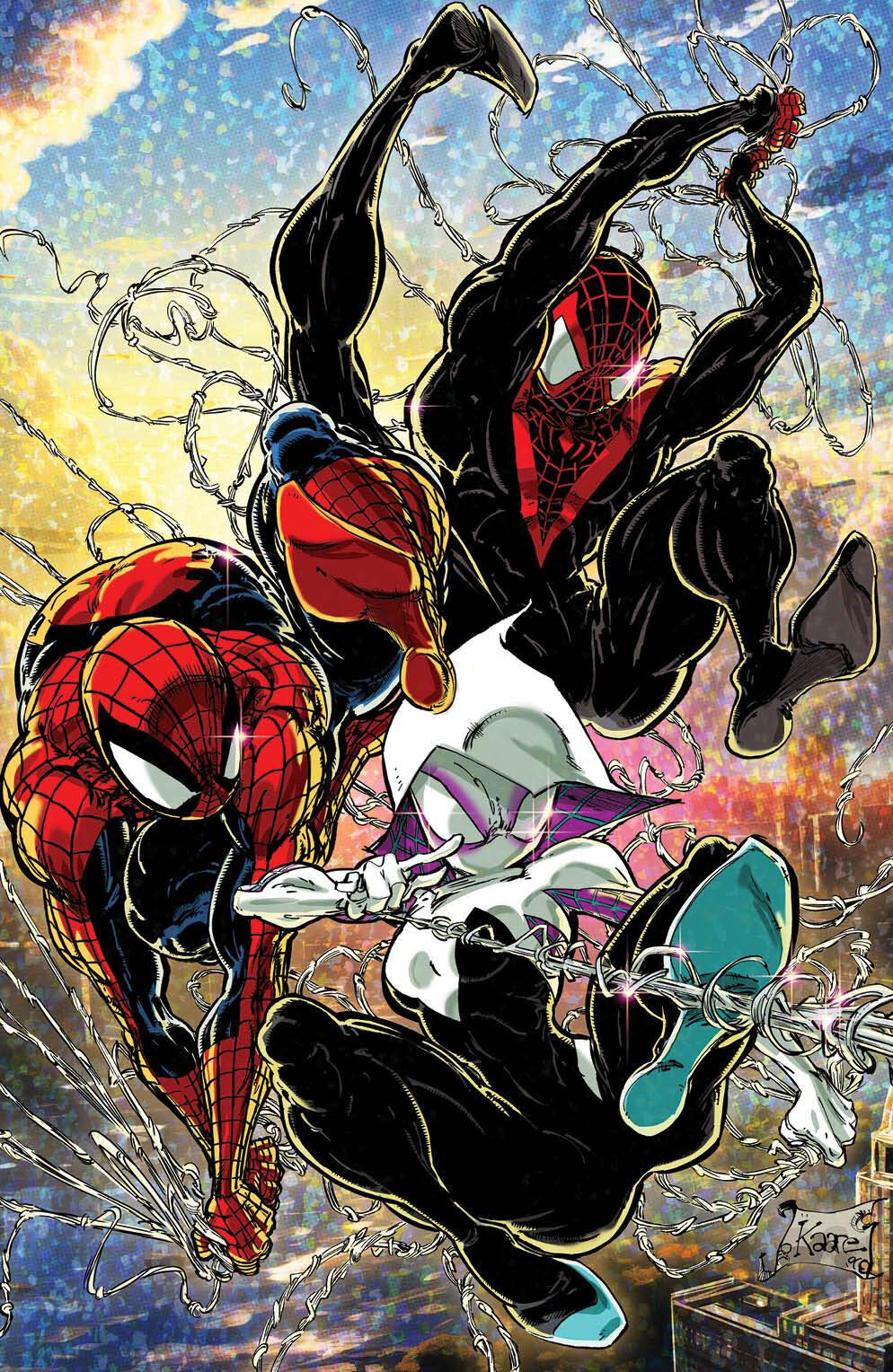SPIDER-GWEN: SMASH #1 (KAARE ANDREWS EXCLUSIVE VIRGIN VARIANT)(2023) ~ Marvel