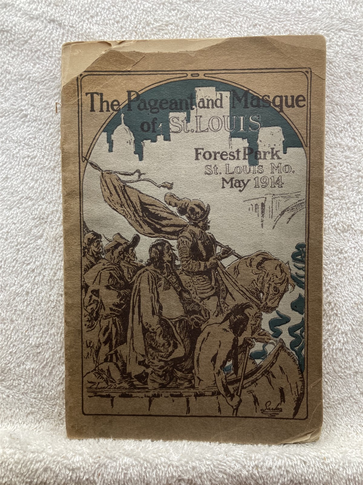 May 1914 Pageant and Masque of St. Louis Forest Park Missouri MO Drama Plays Vtg