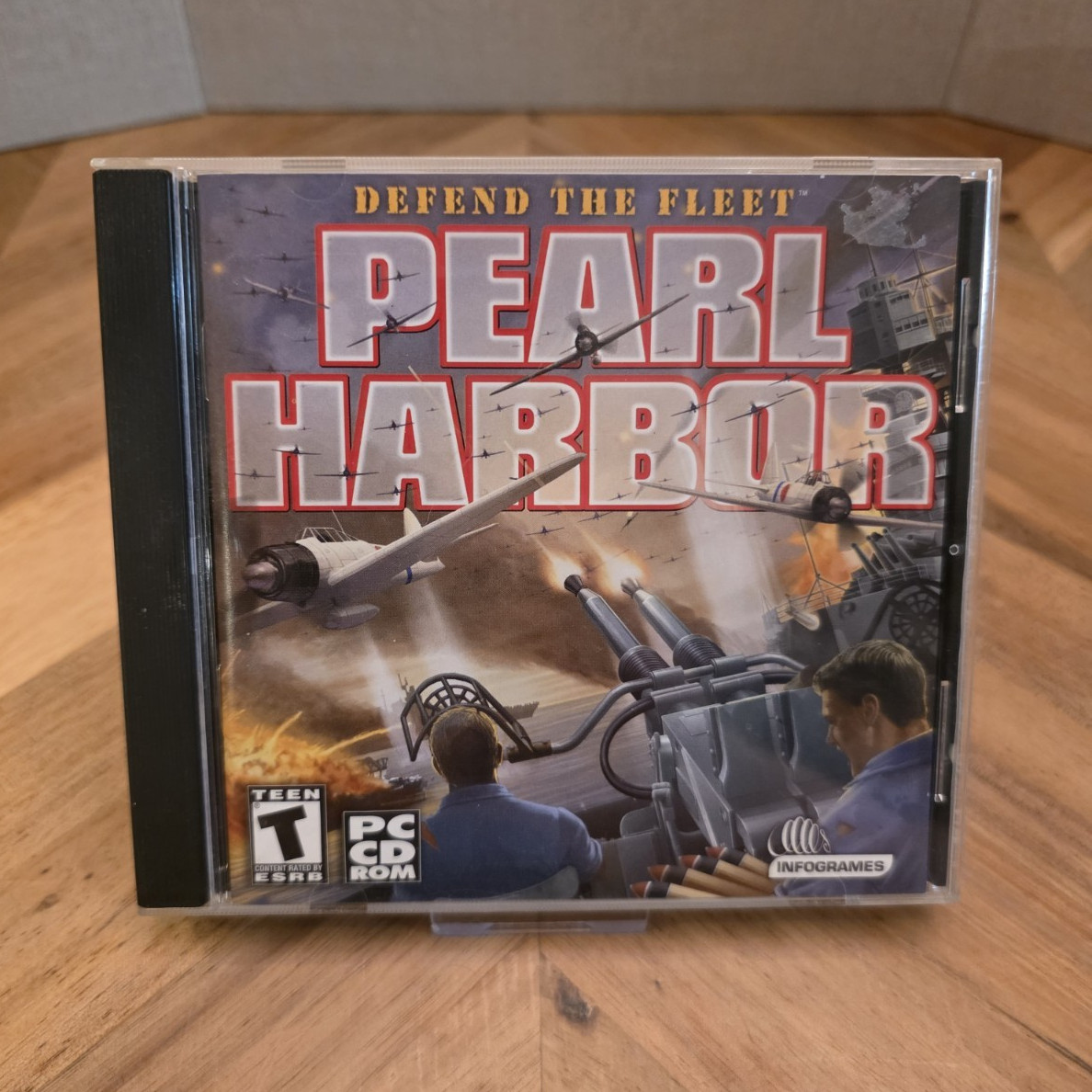 Infogrames Pearl Harbor: Defend the Fleet Windows PC CD-ROM Video Game Teen