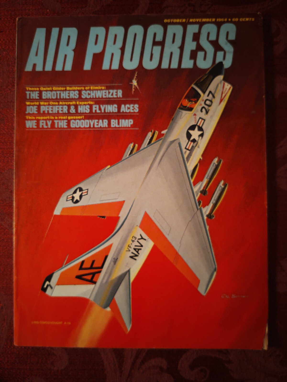 AIR PROGRESS October November 1964 Navy/Marine Light Attack A-7A Pfeifer Piper 