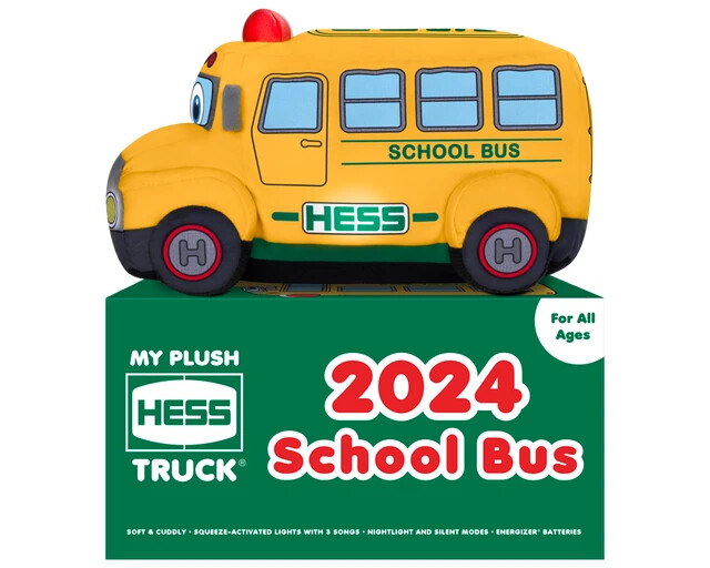 2024 Hess Truck: **School Bus PLUSHIE  **MIB