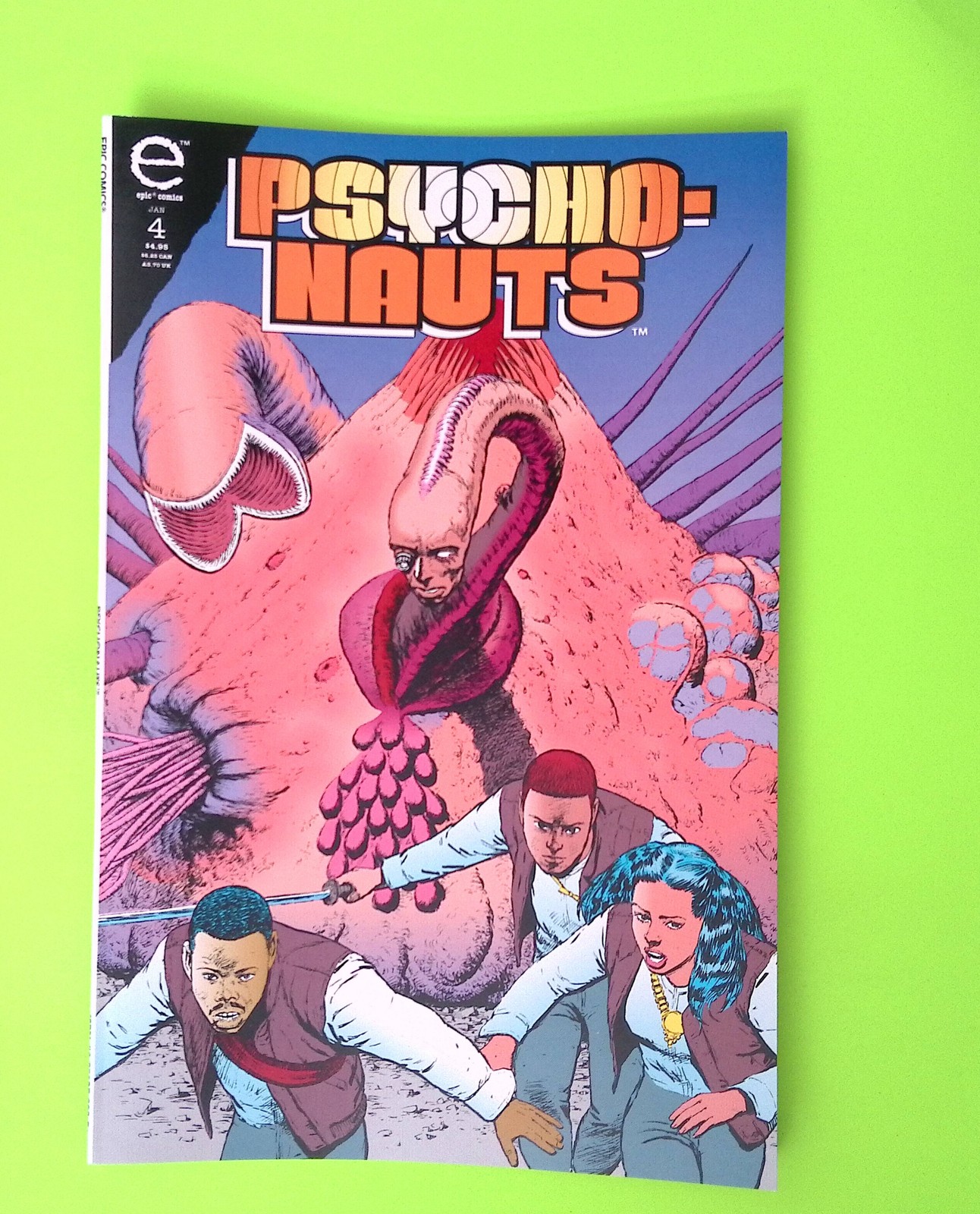 Psychonauts #4 1994 Epic Comics High Grade Comic Book W284-176