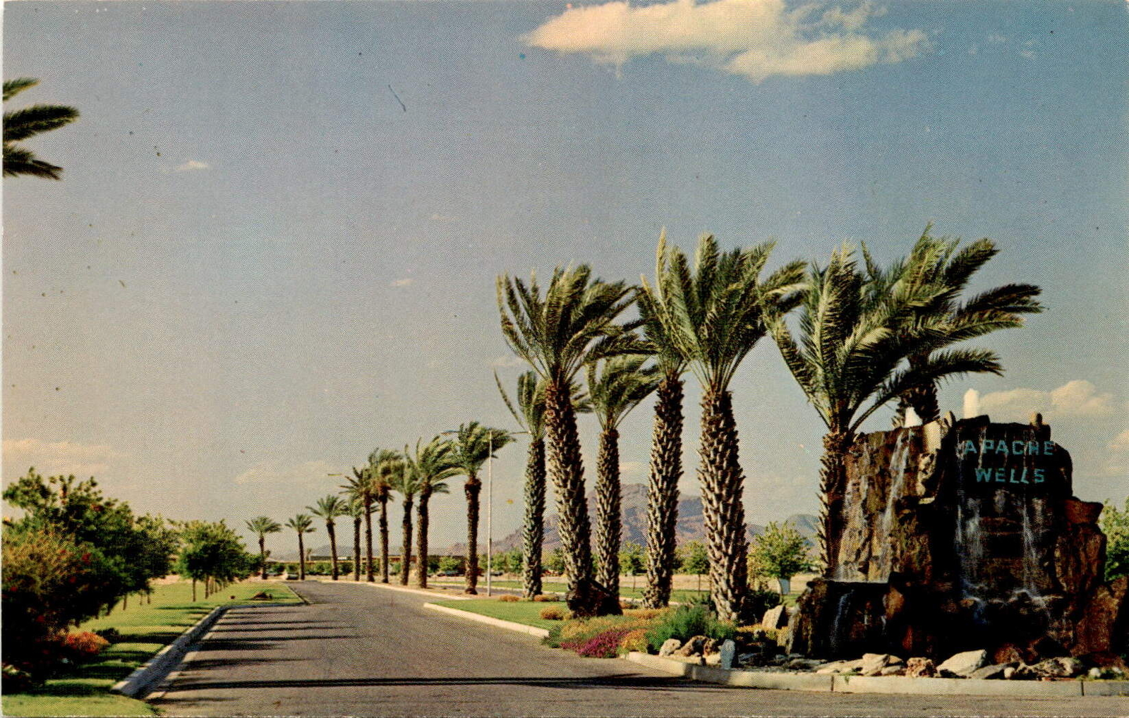 APACHE WELLS, MOBILE CITY, 2243 N. 56th Street, Postcard