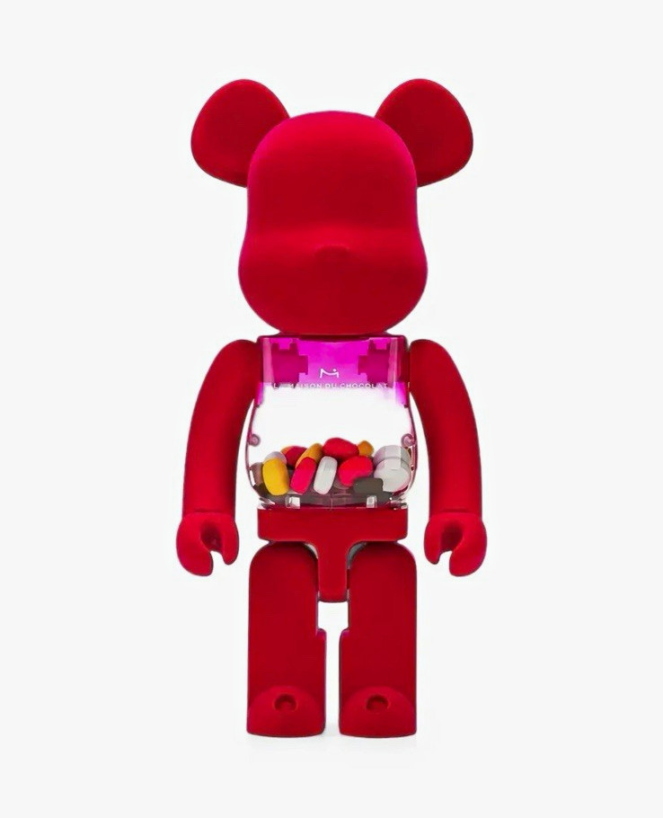 LA MAISON DU CHOCOLAT X BE@RBRICK Red 1000%