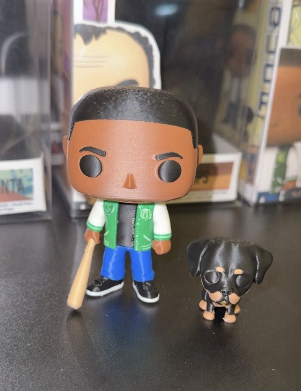Franklin (GTA V) Pop Custom Figure (Optional Custom Box and Protector)