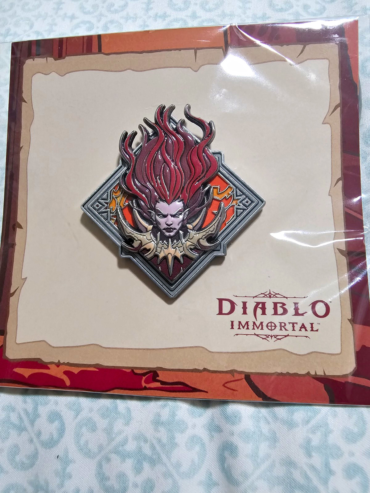 Diablo Immortal BlizzCon Collectible Pinback Pin - Blizzard Entertainment, Inc.
