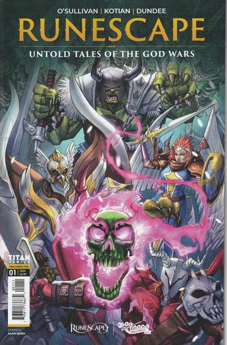 Runescape: Untold Tales of the God Wars #1A VF; Titan | Includes 200 Runecoins -