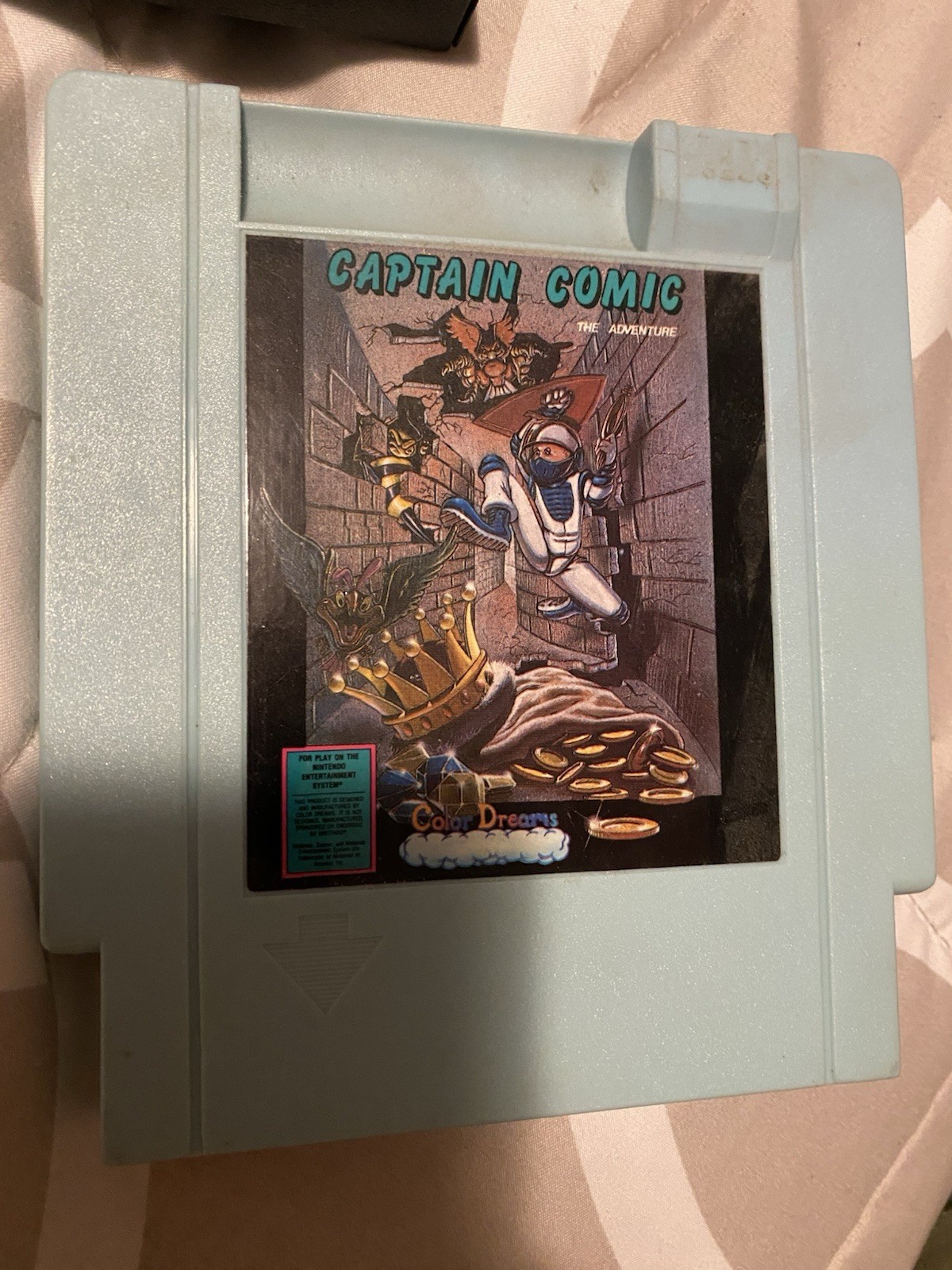 Captain Comic by Color Dreams Nintendo NES Platformer Cartridge Only