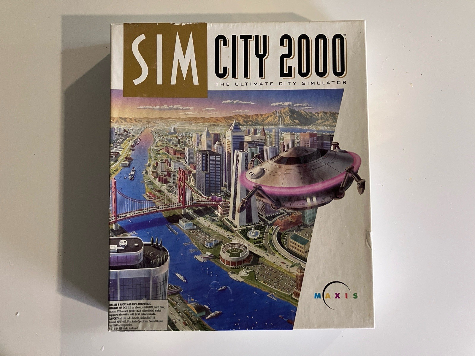 Sim City 2000 The Ultimate City Simulator DOS 1993