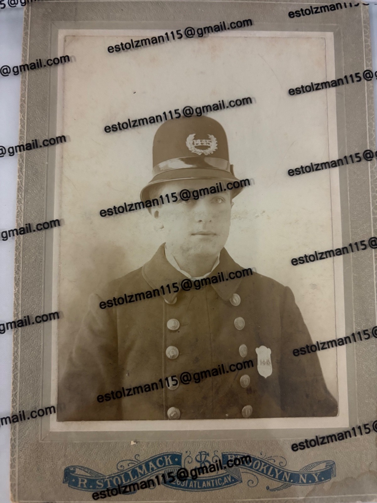 POLICE OFFICER  “BROOKLYN NY” PRE CONSOLATION SHIELD #1445