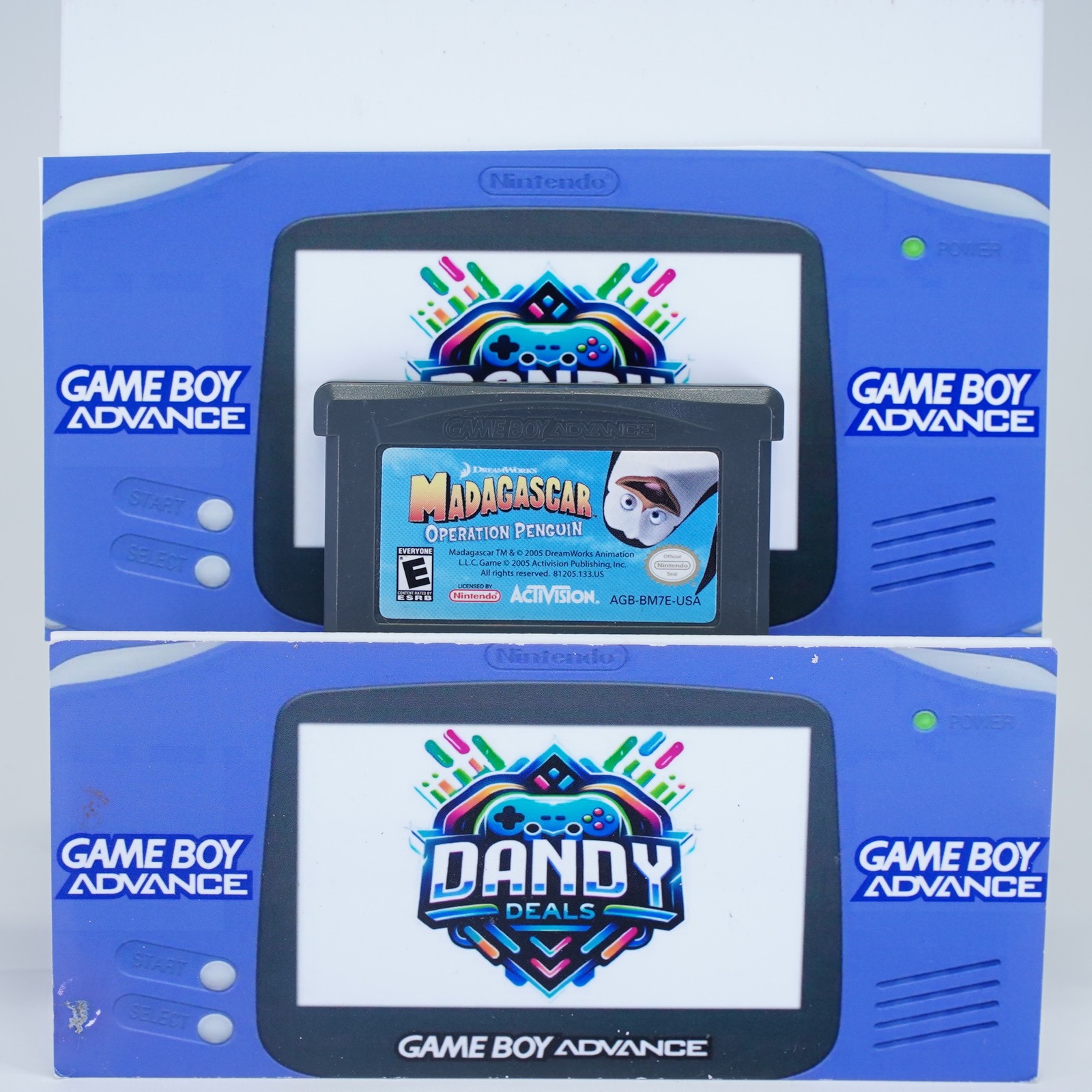 Madagascar Operation Penguin GBA Authentic, Tested - GameBoy Advance