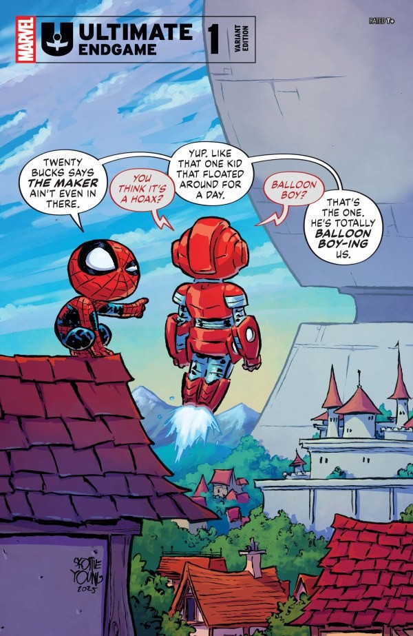 Ultimate Endgame #1 Deniz Camp Skottie Young Variant ✨✨✨