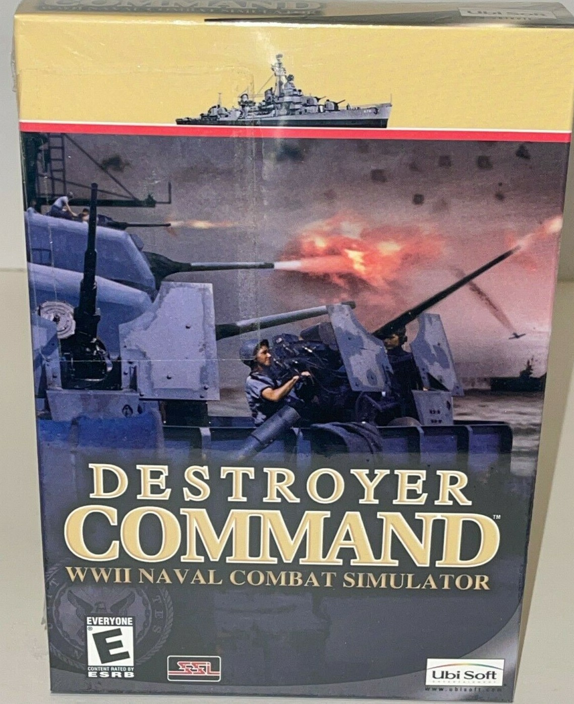 Destroyer Command PC 2002 WWII 2 Naval Combat Simulator Sealed Medium Box NEW