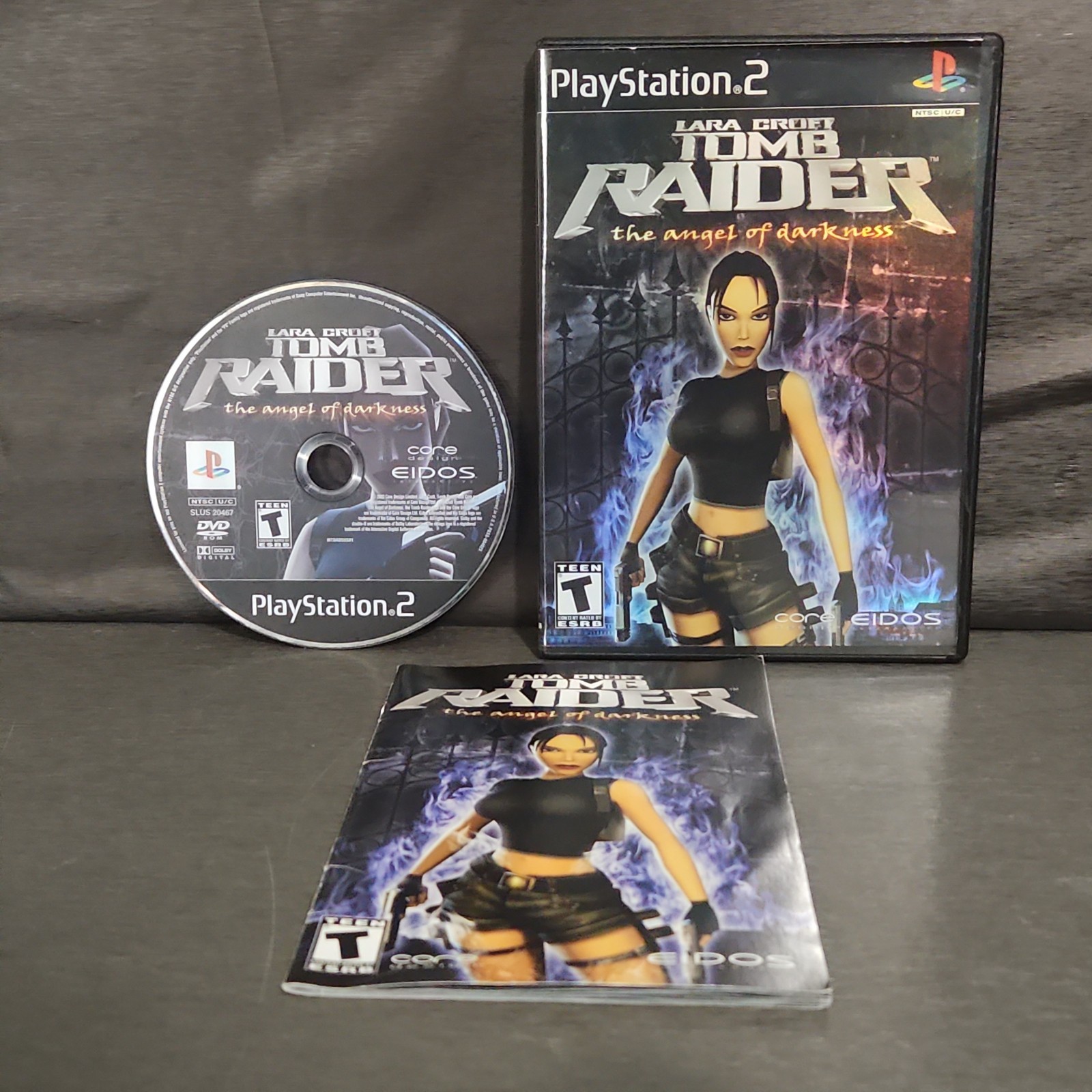 Tomb Raider Angel of Darkness PlayStation 2 PS2 Game CIB Complete